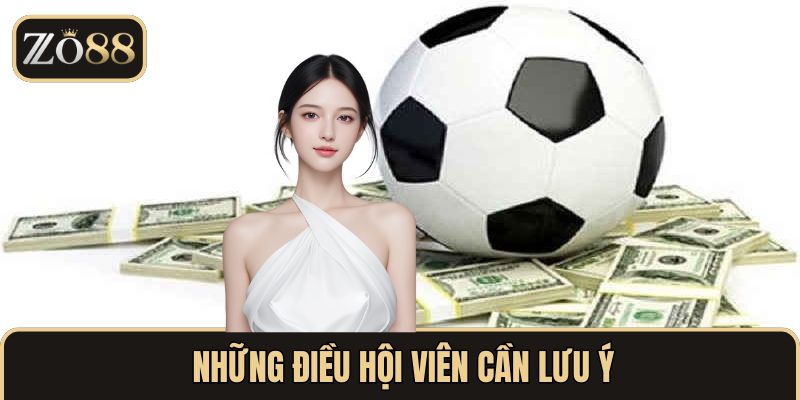 Những điều hội viên cần lưu ý