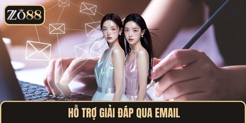 Hỗ trợ giải đáp qua email
