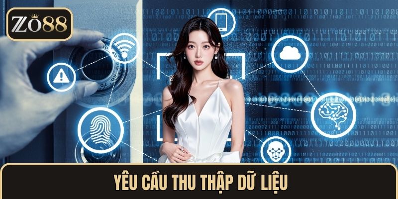 Chính Sách Bảo Mật ZO88 - Cam Kết Minh Bạch - An Toàn 2025 3 Yêu cầu thu thập dữ liệu